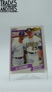 1990 Fleer Don Mattingly - Mark McGwire #638