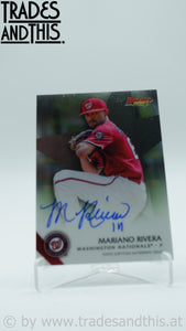 2015 Bowman's Best Best of 2015 Autographs Mariano Rivera #B15-MR