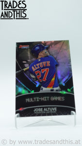 2016 Bowman's Best Stat Lines Jose Altuve #SL-JAL