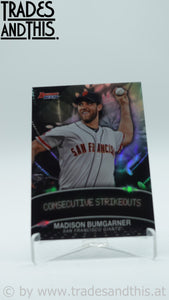 2016 Bowman's Best Stat Lines Madison Bumgarner #SL-MB