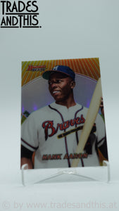 2016 Bowman's Best 1996 Bowman's Best Hank Aaron #96BB-HA
