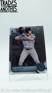 2022 Bowman Chrome Prospects Brady Allen #BCP-36
