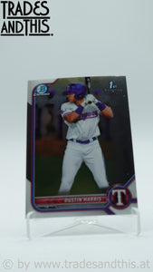 2022 Bowman Chrome Prospects Dustin Harris #BCP-119