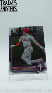 2022 Bowman Chrome Prospects Logan Cerny #BCP-120