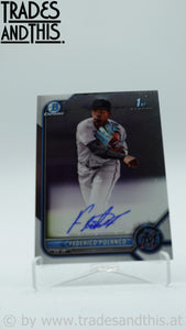 2022 Bowman Chrome Prospect Autographs Federico Polanco #CPA-FP