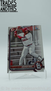 2022 Bowman Prospects Joshua Baez #BP-112