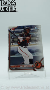 2022 Bowman Prospects Luis Gonzalez #BP-125