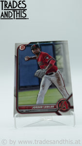 2022 Bowman Prospects Jordan Lawlar #BP-141