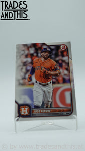 2022 Bowman Jose Altuve #35