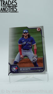 2022 Bowman Bo Bichette #43
