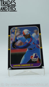 1987 Donruss Andre Dawson #458