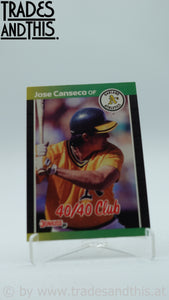 1989 Donruss Jose Canseco #643