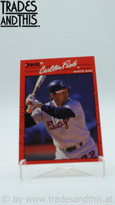 1990 Donruss Carlton Fisk #58