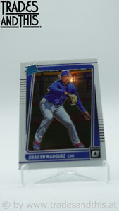 2021 Panini Donruss Optic Brailyn Marquez #32 RC