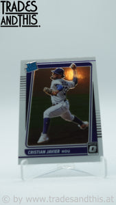2021 Panini Donruss Optic Christian Javier #42 RC