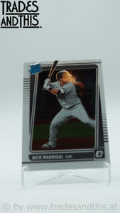 2021 Panini Donruss Optic Nick Madrigal #49 RC