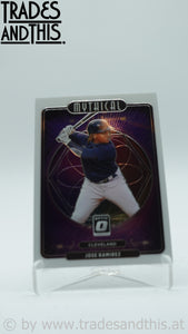 2021 Panini Donruss Optic Mythical Jose Ramirez #M13