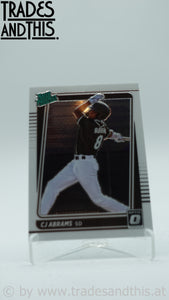 2021 Panini Donruss Optic Rated Prospects CJ Abrams #RP9