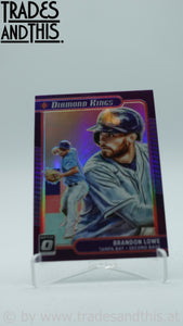 2021 Panini Donruss Optic Holo Prizm Brandon Lowe #1