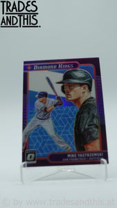 2021 Panini Donruss Optic Holo Prizm Mike Yastrzemski #28
