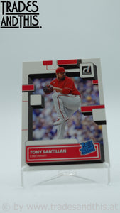 2022 Panini Donruss Tony Santillan #31 RC