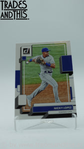 2022 Panini Donruss Nicky Lopez #91