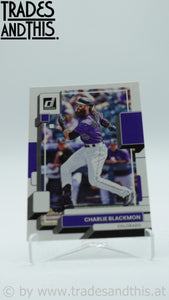 2022 Panini Donruss Charlie Blackmon #98
