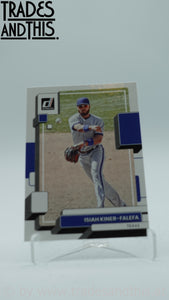 2022 Panini Donruss Isiah Kiner-Falefa #114