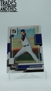2022 Panini Donruss Shane Bieber #117