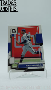 2022 Panini Donruss Ronald Acuna Jr. #121.2 VAR
