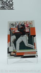 2022 Panini Donruss Cedric Mullins #172