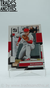 2022 Panini Donruss Rhys Hoskins #186
