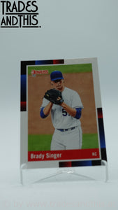 2022 Panini Donruss Brady Singer #232