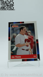 2022 Panini Donruss Jim Thome #256 VAR