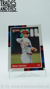 2022 Panini Donruss Dylan Carlson #264 VAR