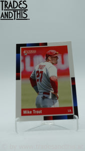 2022 Panini Donruss Mike Trout #265