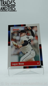 2022 Panini Donruss Logan Webb #279