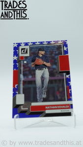 2022 Panini Donruss Independence Day Nathan Eovaldi #200