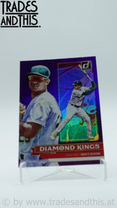 2022 Panini Donruss Holo Purple Matt Olson #13