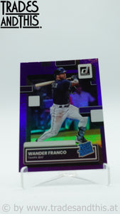 2022 Panini Donruss Holo Purple Wanda Franco #34 RC