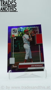 2022 Panini Donruss Holo Purple Joe Morgan #159