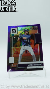 2022 Panini Donruss Holo Purple Mitch Haniger #166