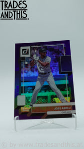 2022 Panini Donruss Holo Purple Jose Abreu #201