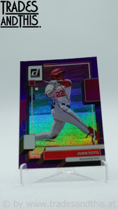 2022 Panini Donruss Holo Purple Juan Soto #225