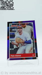 2022 Panini Donruss Holo Purple Pete Alonso #247