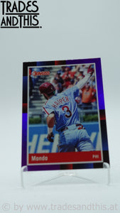 2022 Panini Donruss Holo Purple Bryce Harper - Mondo #251 VAR