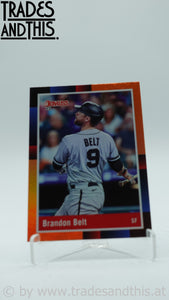 2022 Panini Donruss Holo Orange Brandon Belt #268