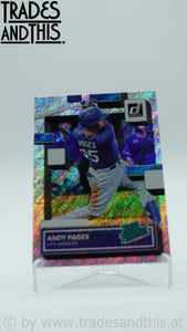 2022 Panini Donruss Rated Prospect Rapture Andy Pages #RP-10
