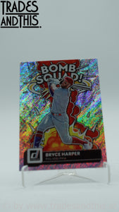2022 Panini Donruss Bomb Squad Rapture Bryce Harper #BS-9