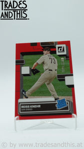 2022 Panini Donruss Red 0824/2022 Reiss Knehr #71 RC